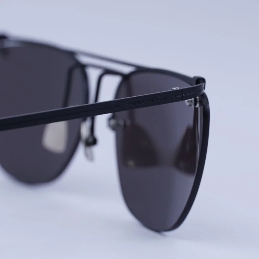 🕶️ New Saint Laurent SL600 001 Sunglasses - Black Frame, Black Lenses